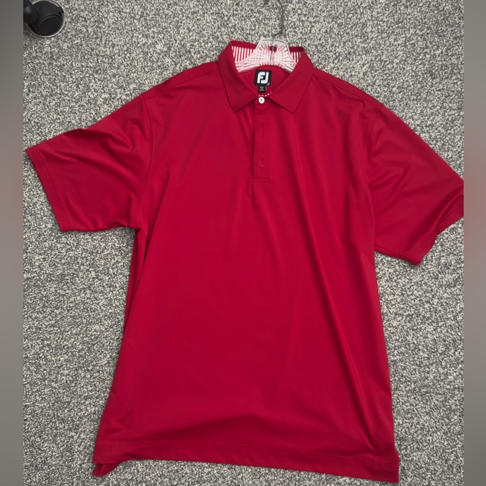FootJoy Red Performance Polo
